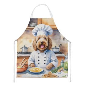 Labradoodle The Chef Apron Cooking Kitchen Server Baking Crafts Gardening for Adult Women Men, Unisex, Large, Multicolor (default: default)