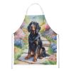 Gordon Setter Spring Path Apron Cooking Kitchen Server Baking Crafts Gardening for Adult Women Men, Unisex, Large, Multicolor