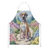 Great Dane Spring Path Apron Cooking Kitchen Server Baking Crafts Gardening for Adult Women Men, Unisex, Large, Multicolor