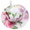 capsPet Life 'Botanic Bark' Floral Uv Protectant Adjustable Fashion Canopy Brimmed Dog Hat Cap