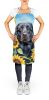 Labrador Retriever in Sunflowers Apron Cooking Kitchen Server Baking Crafts Gardening for Adult Women Men, Unisex, Large, Multicolor