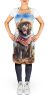 Newfoundland Cowboy Welcome Apron Cooking Kitchen Server Baking Crafts Gardening for Adult Women Men, Unisex, Large, Multicolor