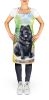 Chow Chow Spring Path Apron Cooking Kitchen Server Baking Crafts Gardening for Adult Women Men, Unisex, Large, Multicolor