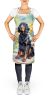 Gordon Setter Spring Path Apron Cooking Kitchen Server Baking Crafts Gardening for Adult Women Men, Unisex, Large, Multicolor