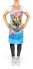 German Shepherd Hippie Dawg Apron Cooking Kitchen Server Baking Crafts Gardening for Adult Women Men, Unisex, Large, Multicolor