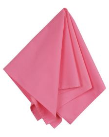 Big Accessories BA001 Solid Bandana (Color: Pink, size: OS)